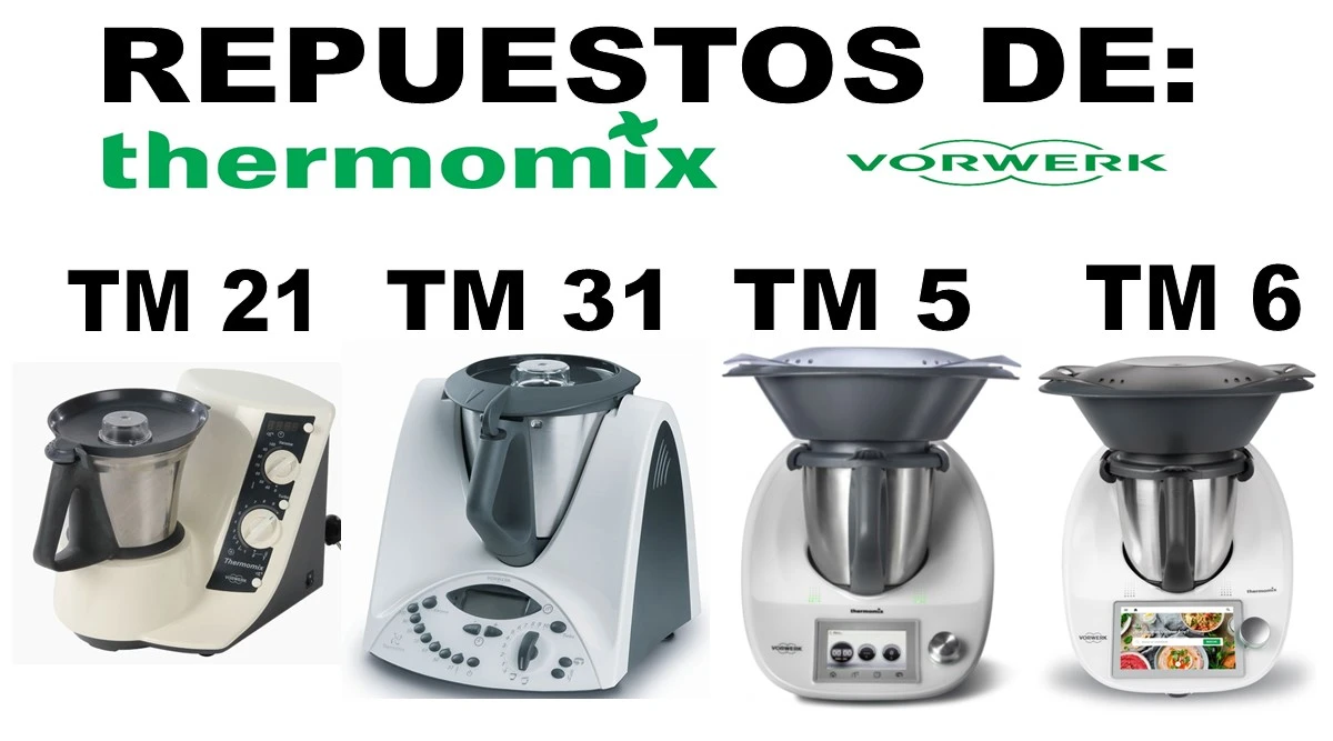 THERMOMIX-MODELOS repuestos-thermomix